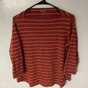 Pendleton med sleeve top